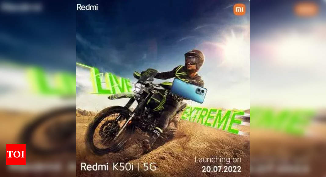 Redmi k50i 5G to launch on July 20 in India: Here’s how to can watch live stream
