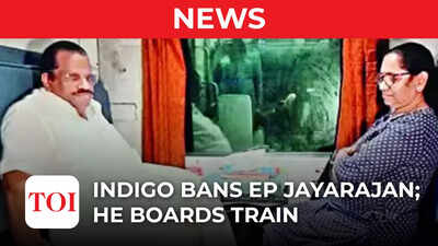 EP Jayarajan, politician banned from flying, takes train to Kannur after IndiGo's ban