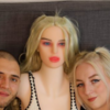 This couple got a wife look alike sex doll to satisfy the husband