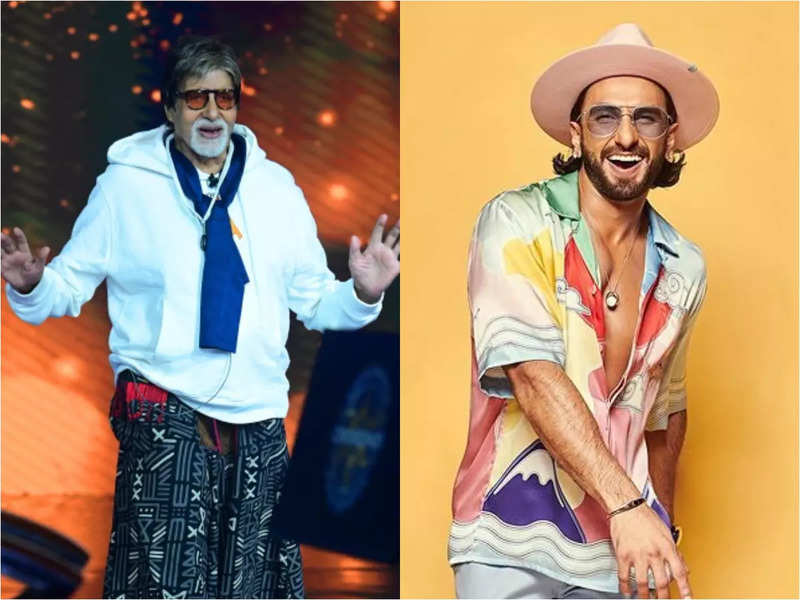 Amitabh Bachchan shares a look in 'pyjama-nada' from KBC 14 set; netizens comment ‘Ranveer Singh agaya hai aap ke andar’