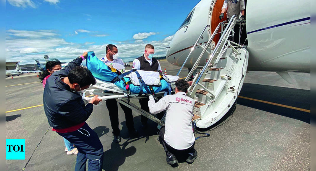 Critically ill woman flown from US to Chennai in 26-hr flight