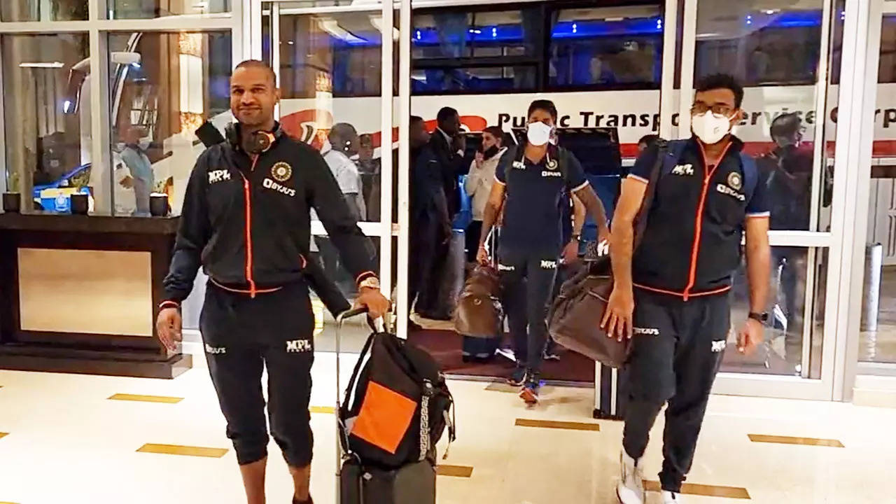 Team India arrives in Trinidad for white-ball series against West