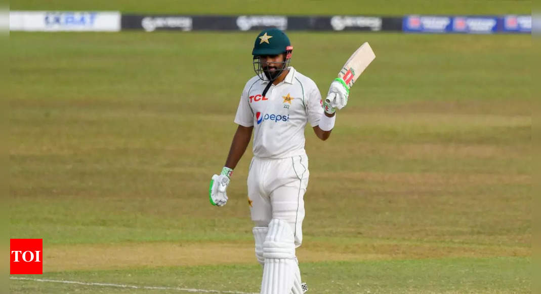 Babar Azam completes 3,000 runs in Test cricket | Cricket News – Times of India