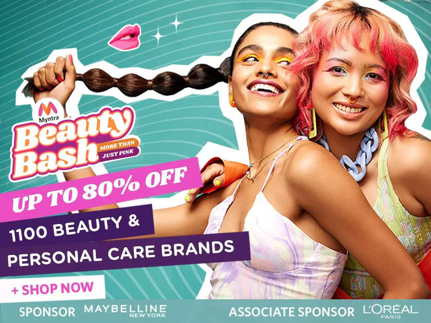 Get Set Glam: Myntra Beauty Bash is bringing jaw-dropping offers on the best of beauty and personal care for you!