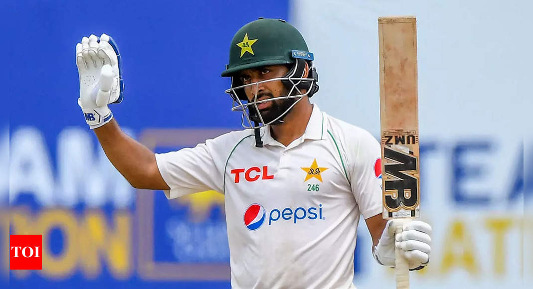 Abdullah Shafique’s hundred helps Pakistan pull off big chase to beat Sri Lanka in 1st Test | Cricket News – Times of India