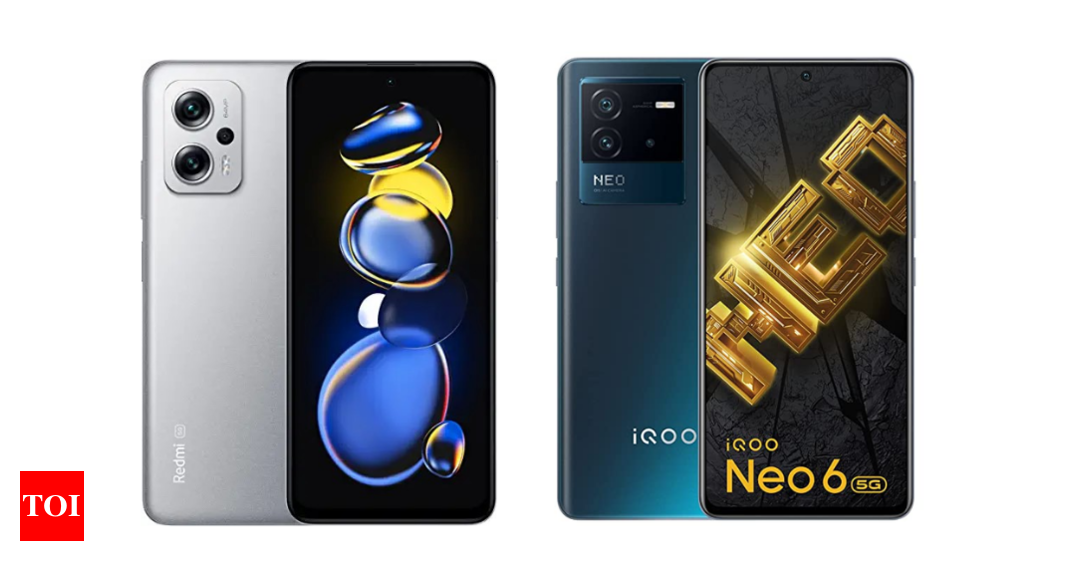 Redmi K50i vs iQoo Neo 6: Which mid-range smartphone is better value for your money – Times of India