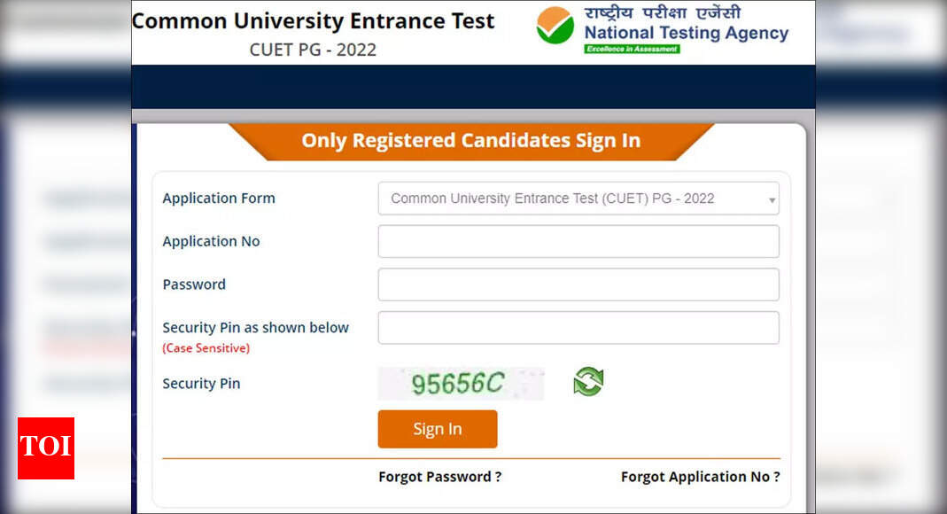 CUET PG 2022 form correction window opens @ cuet.nta.nic.in; check step ...
