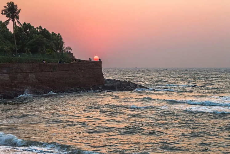 Witness breathtaking sunsets from Goa forts