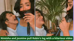 Nimisha and Jasmine pull Robin's leg with a hilarious video