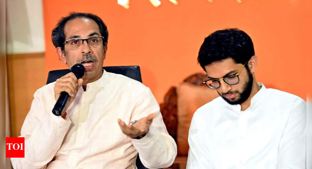 BJP setting up cockfight in bid to finish Sena, says Uddhav; Aaditya calls rebels &lsquo;traitors&rsquo;