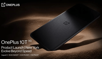 OnePlus 10T confirmed to launch on August 3: Everything you need to know about OnePlus' upcoming flagship