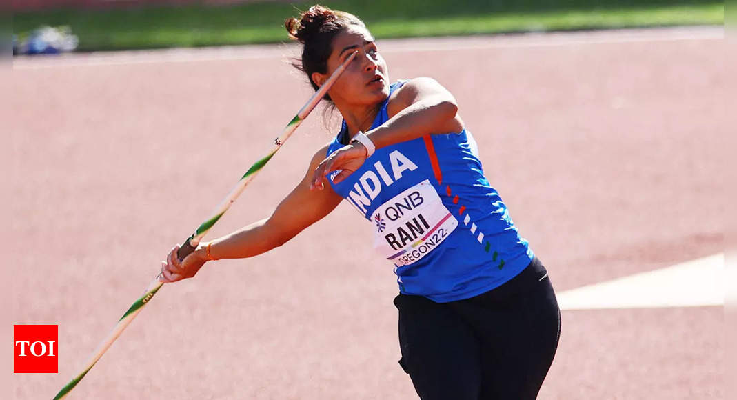 Javelin thrower Annu Rani qualifies for second straight World Championships finals | More sports News – Times of India