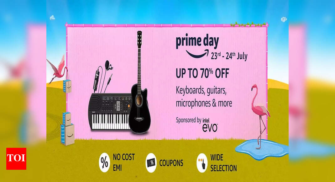 Top Amazon Prime Day offers on musical instruments Expected savings of