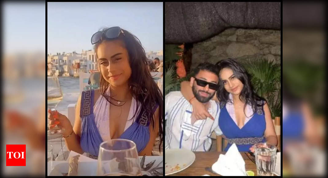 Nysa's new pictures from Mykonos go viral