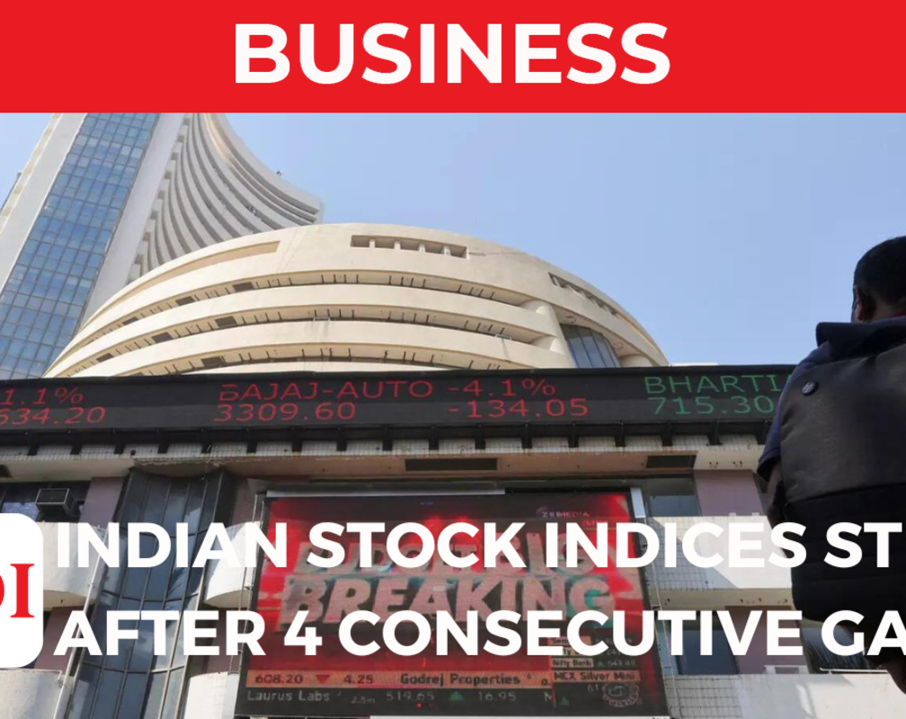 
Indian stock indices steady after four consecutive session gains

