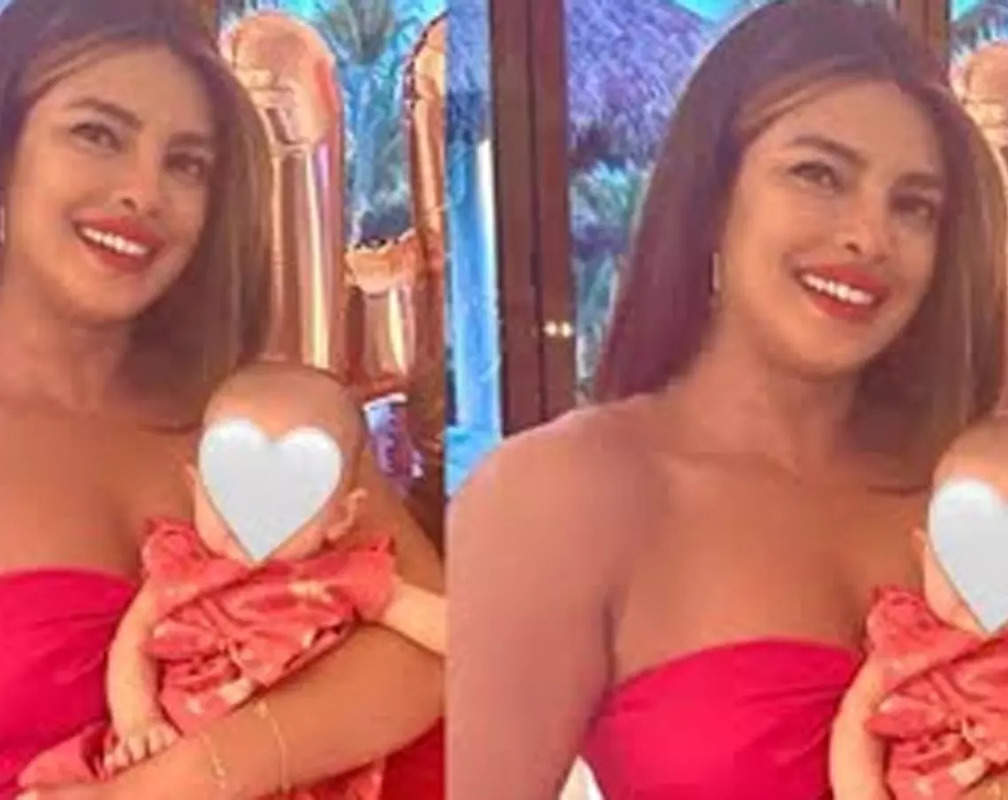 
Aww! Priyanka Chopra twins With Daughter Malti Marie in new viral picture
