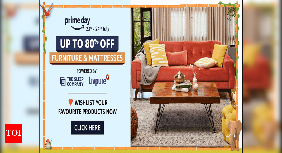 Amazon Prime Day Sale 2022 Up to 80 off on sofa, mattresses