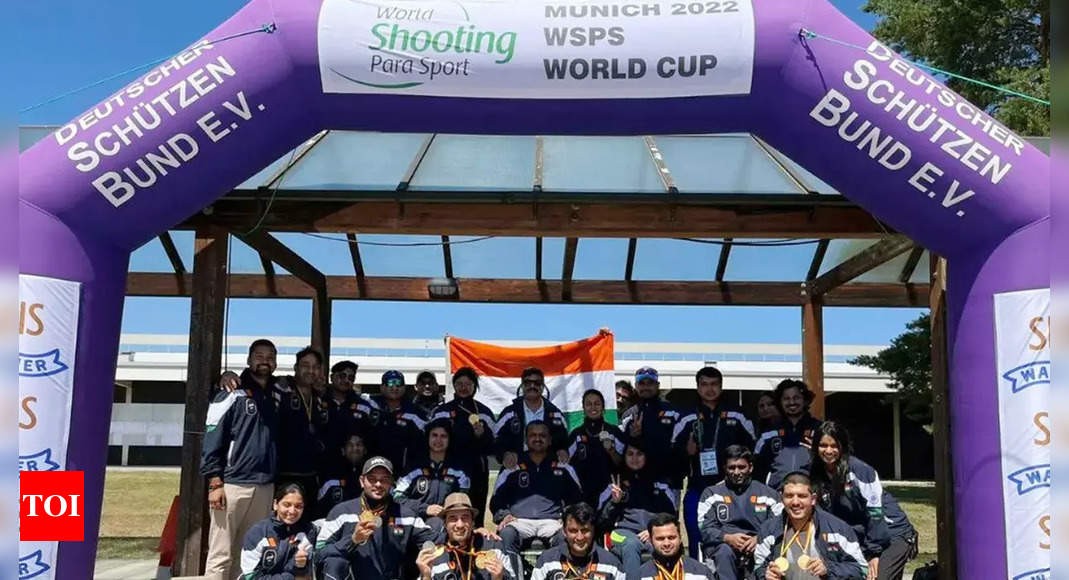 Munich Para Shooting World Cup: India record best-ever finish with 10 medals | More sports News – Times of India