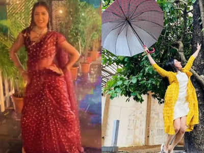 From onion bhajis to jogging in the rain: TV stars celebrate monsoon