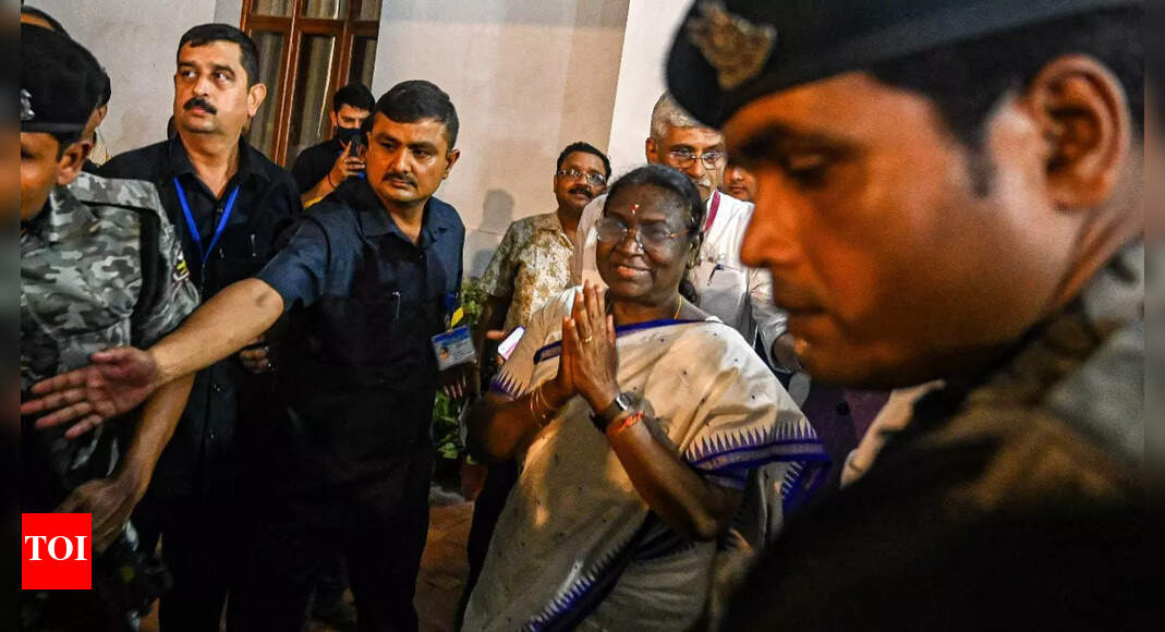 Droupadi Murmu elected first tribal president; PM Modi says India has scripted history