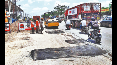 3,094 potholes fixed & 60% nala desilting done: Greater Hyderabad Municipal Corporation