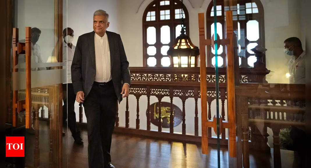 Sri Lanka’s new President Ranil Wickremesinghe to swear in Cabinet on Friday – Times of India