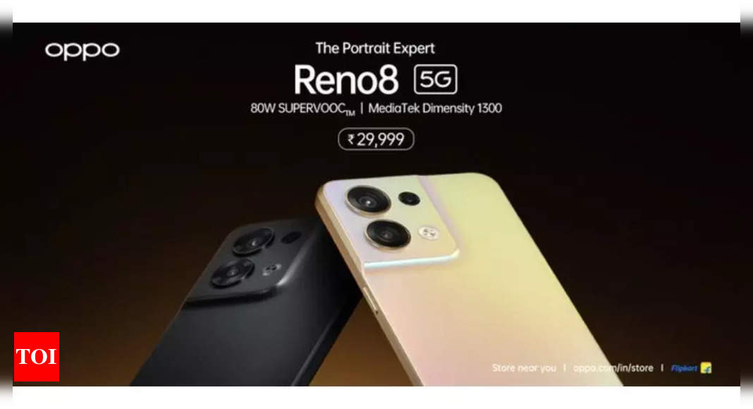 Oppo Reno 8 5G pre order starts today: All details – Times of India