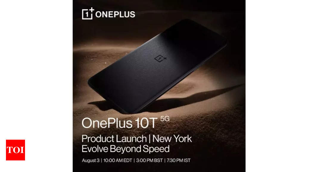 OnePlus 10T gets listed on Amazon, pre-order date revealed – Times of India