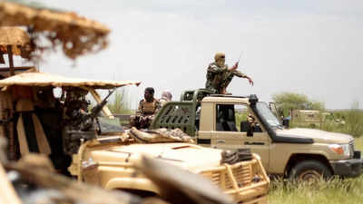 Heavy gunfire heard at main Mali military base