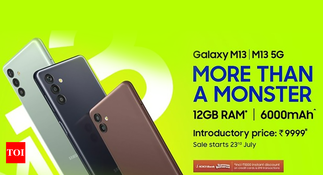 The best budget smartphone of the year: Galaxy M13 4G and M13 5G goes on sale today! Grab now starting at just Rs 9,999