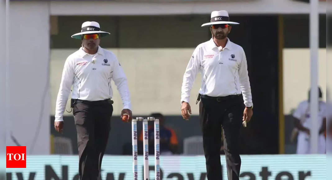BCCI introduces A+ category for umpires | Cricket News – Times of India