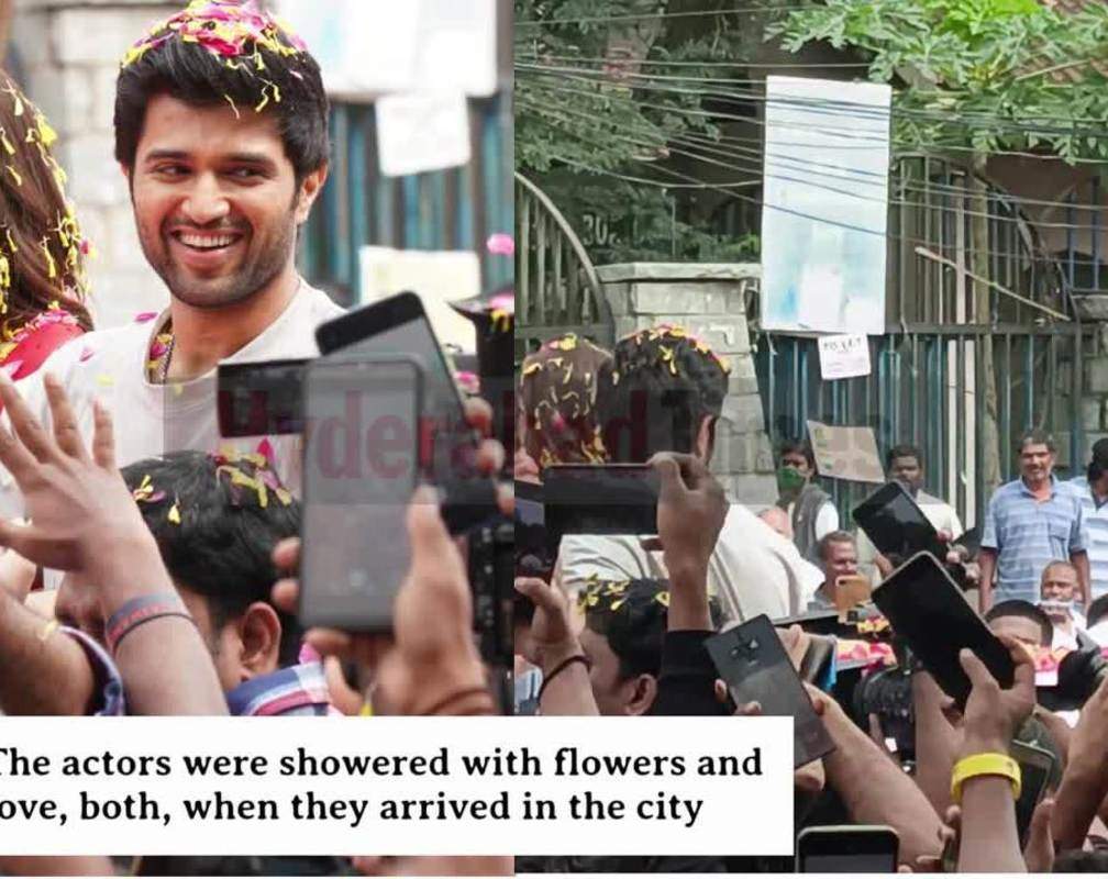 
Liger trailer launch in Hyderabad saw Vijay Deverakonda and Ananya Panday showered with love
