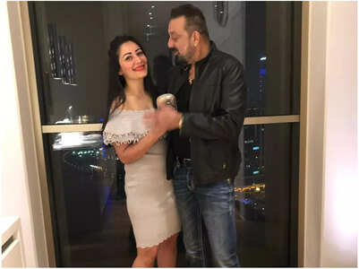 Sanjay wishes Maanayata with a sweet post