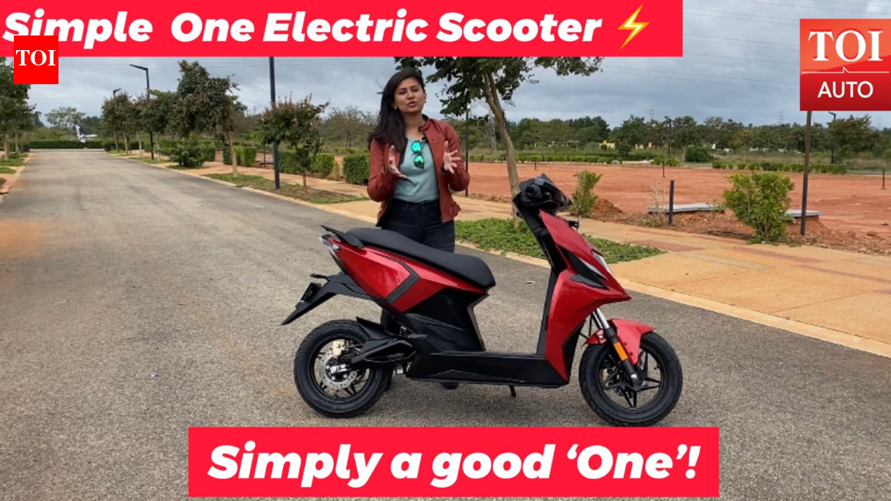Simple One Electric Scooter First Ride Review