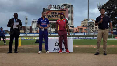 West Indies win toss, opt to bowl against India in 1st ODI
