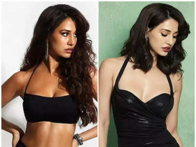 Disha Patani's dreamy black wardrobe