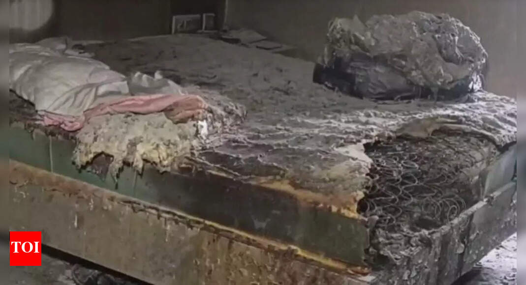 Haryana: Woman found dead, man injured in burnt hotel room under ...