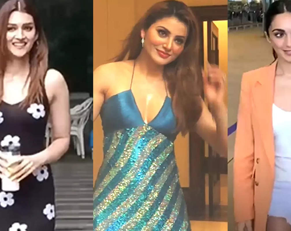 
#CelebrityEvenings: From Kriti Sanon to Kiara Advani, Bollywood celebs spotted in Mumbai
