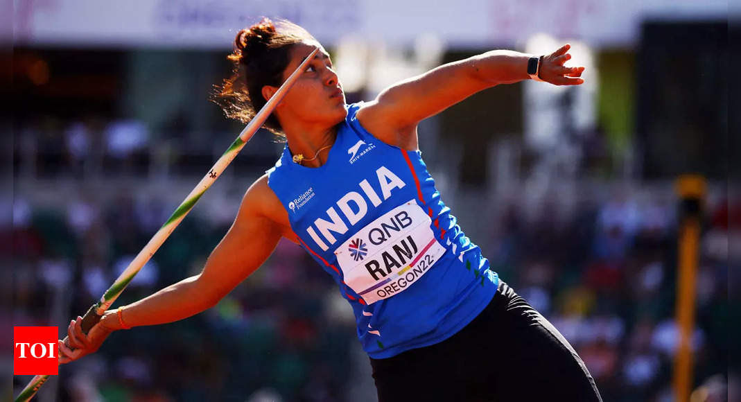 World Athletics Championships 2022 Live Updates: Annu Rani fights for the podium in women’s javelin throw final  – The Times of India