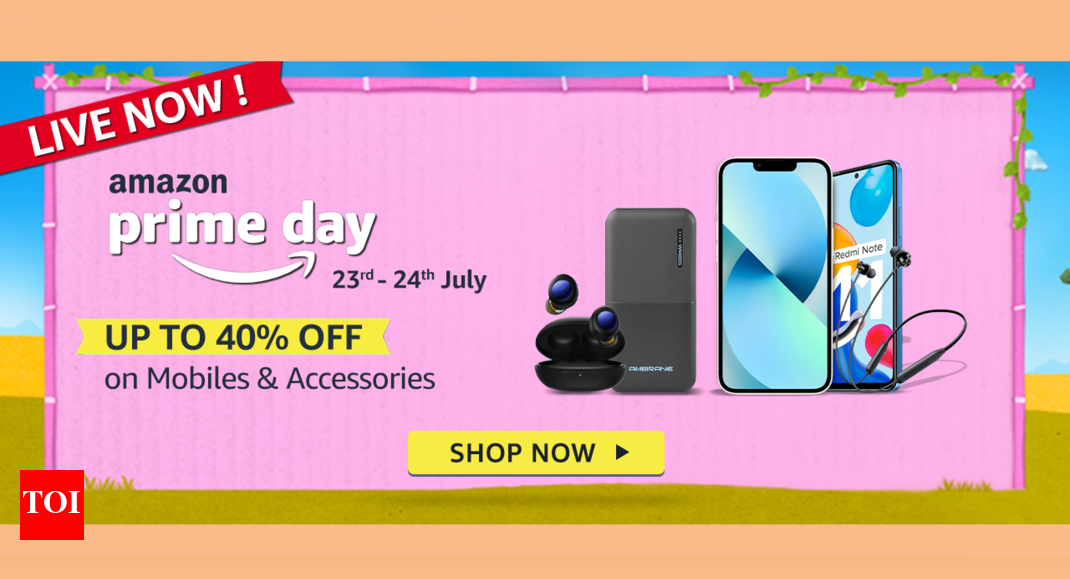 Amazon Prime Day sale 2022 Day 1 Live Updates Best discounts, deals