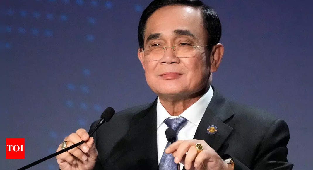 Thai PM sails through last no-confidence vote ahead of polls – Times of India