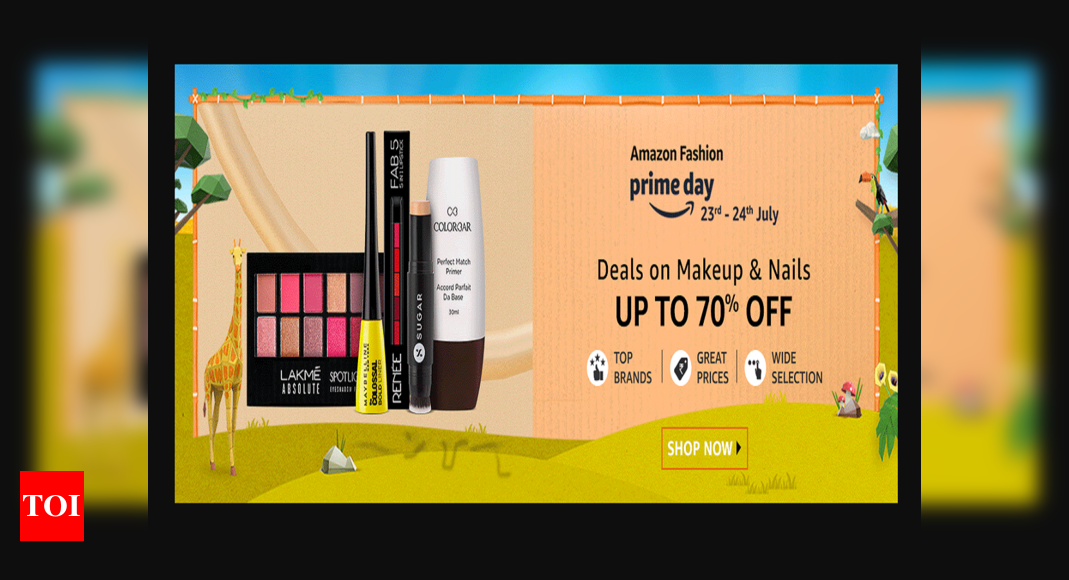 Amazon Prime Day Sale 2022: Make-up merchandise at as much as 70% off | Most Searched Merchandise