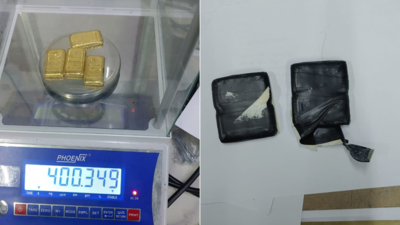 Gold worth Rs 20 lakh hidden under plane seat seized at Kolkata airport
