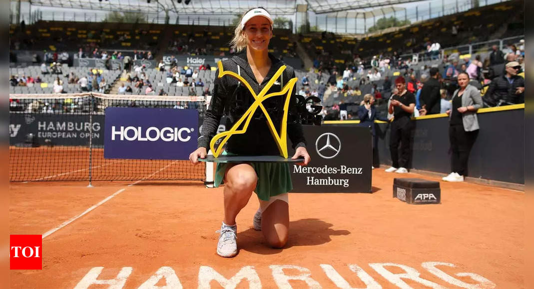 Bernarda Pera shocks top seed Anett Kontaveit to win Hamburg title | Tennis News – Times of India
