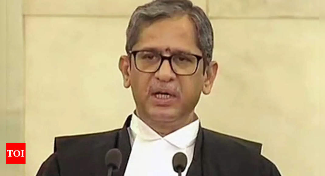 Media trials affect freedom of judiciary: CJI | India News – Times of India