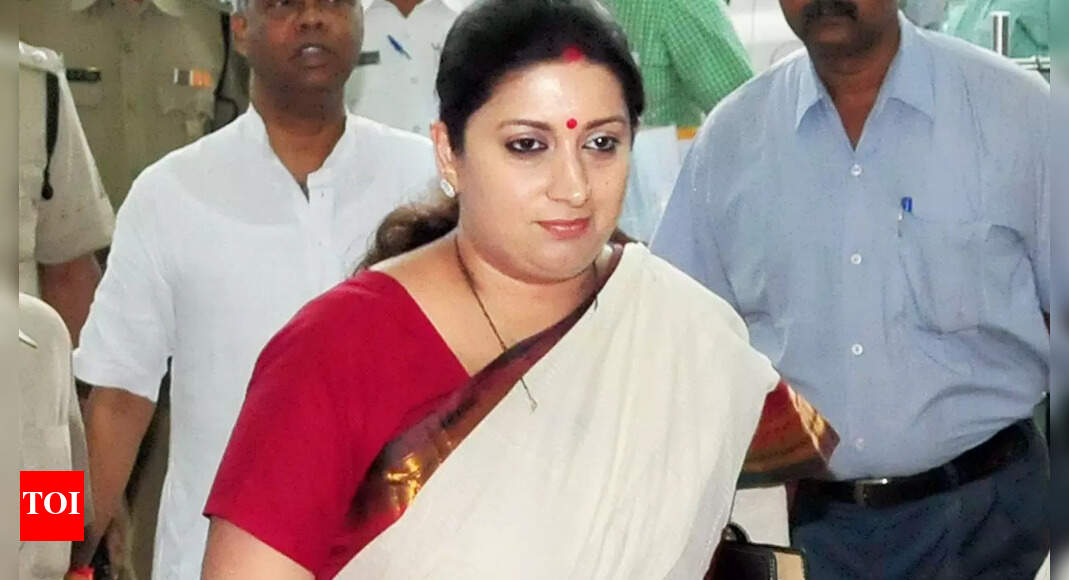 No mention of Smriti Irani kin in RTI reply on Goa licence | Goa News ...