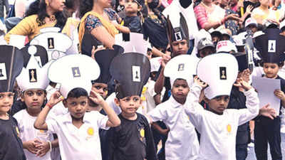 IN PICS: Children Dressed As Chess Pieces Ahead Of 44th Chess Olympiad In  Chess