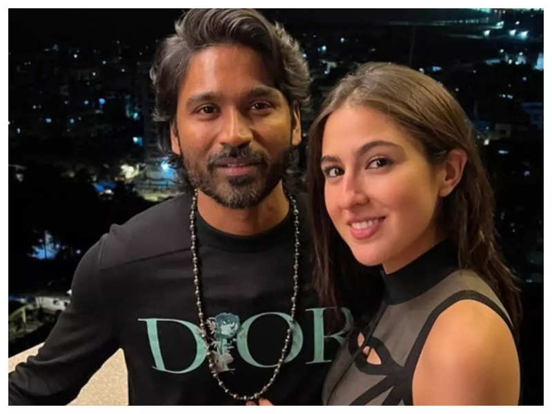 Sara Ali Khan congratulates Dhanush on success of 'The Gray Man' as she catches up with her 'Atrangi Re' co-star – See photo