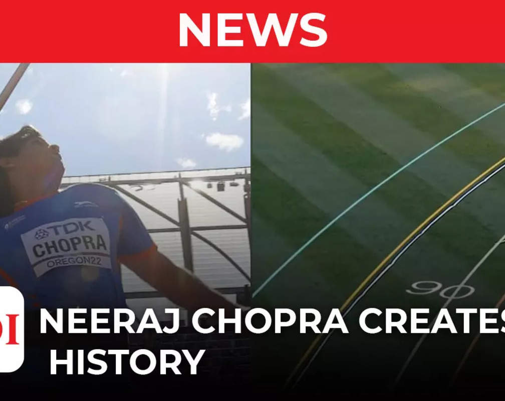 
World Athletics Championships 2022: Watch Neeraj Chopra's fourth round throw that fetched him the silver medal

