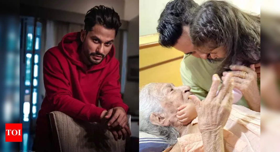 Kunal Kemmu pens a heartwarming note on ‘nani’s death, shares unseen pic with Inaaya – Times of India